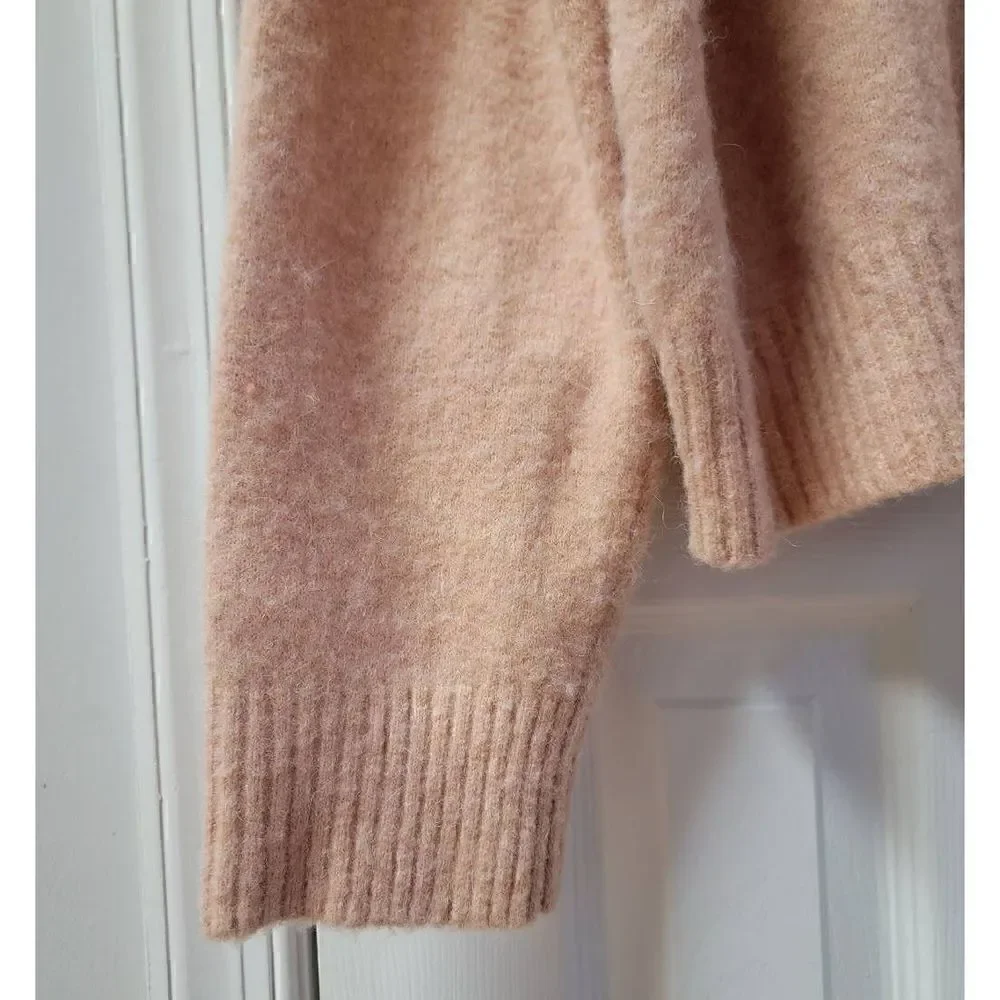 Frame Dusty Pink Alpaca Wool Sweater L